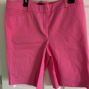 Euc hot pink Talbots Bermuda shorts sz 12